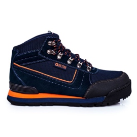 Vandringsskor för män Big Star Outdoor Navy GG174199 marinblå