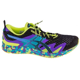Asics Gel-Noosa Tri 12 M 1011A673-003 svart purpur blå grön