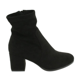 Evento Svarta Lycra -stövlar