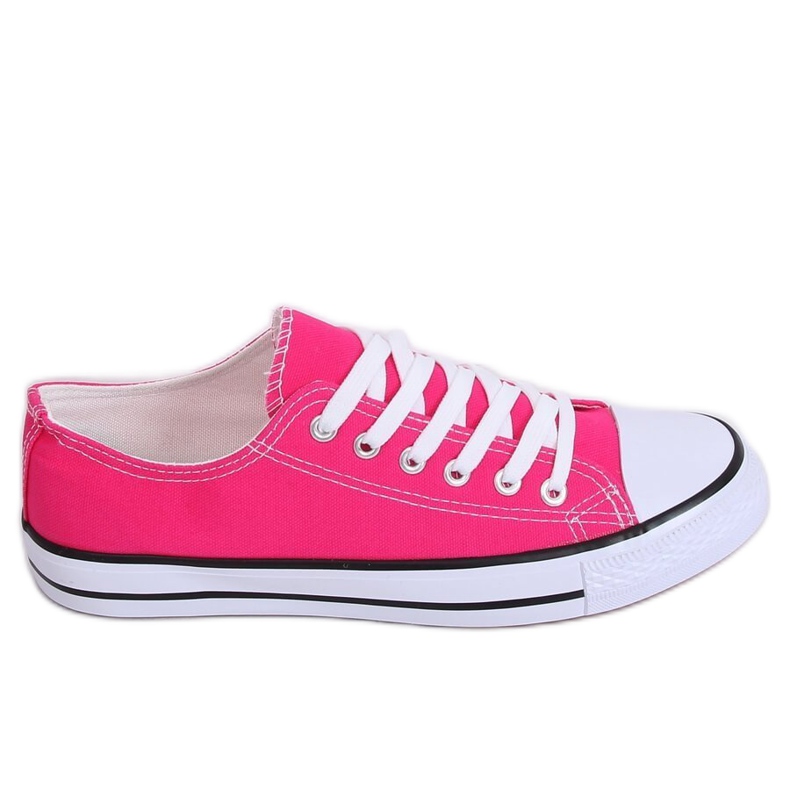Klassiska kvinnors rosa sneakers JD05P Rosa