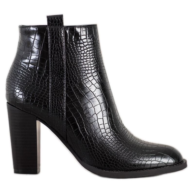 Seastar Eko-läder stövlar svart