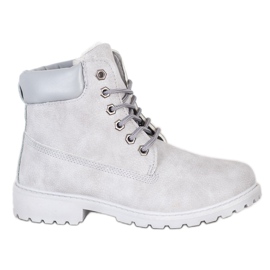 BOSHIMAO Grey Tied Trappers grå