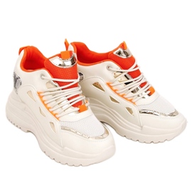 Beige BL179P Beige sportskor