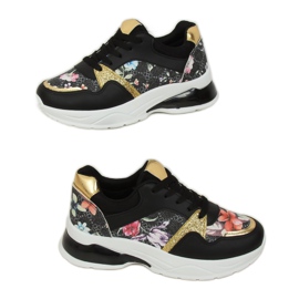 Svarta NB332 Svarta sportskor mångfärgad