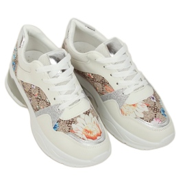 Vita NB332 Vita sportskor mångfärgad