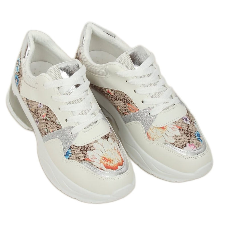 Vita NB332 Vita sportskor mångfärgad