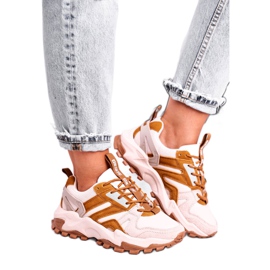 Sneakers för kvinnor Big Star Beige GG274664