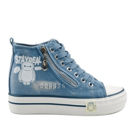 Blå Lynnhurst snörskor