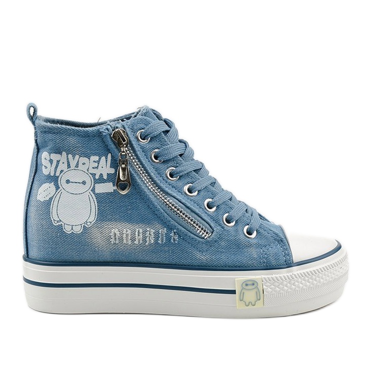 Blå Lynnhurst snörskor