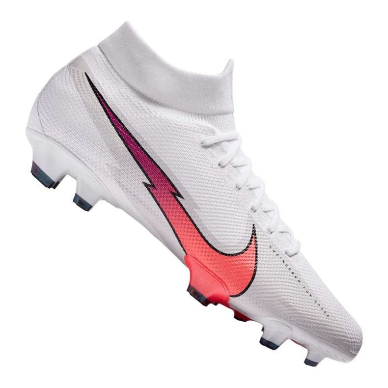 Nike Superfly 7 Pro Fg M AT5382-163 fotbollsskor mångfärgad vit