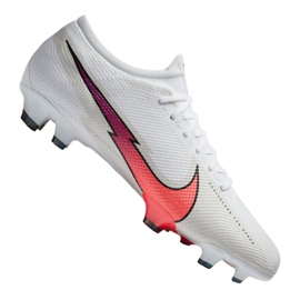 Nike Vapor 13 Pro Fg M AT7901-163 fotbollsskor vit flerfärgad