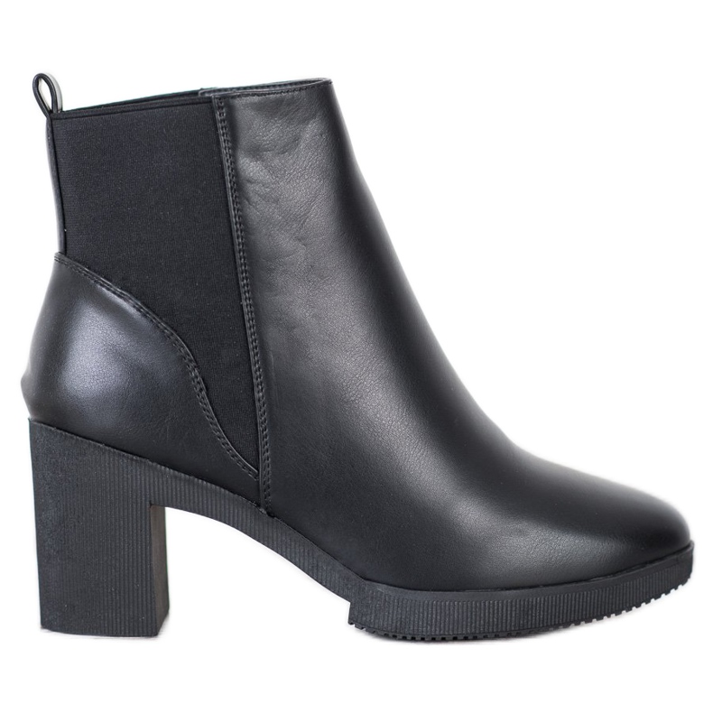 Kylie Eko-läder stövlar svart