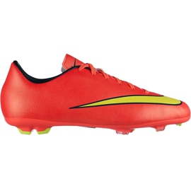 Nike Mercurial Victory V Fg Jr 651634 690 fotbollsskor röd