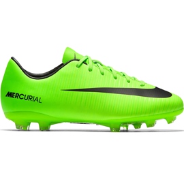 Nike Mercurial Victory Vi Fg Jr 831945 303 fotbollsskor grön grön