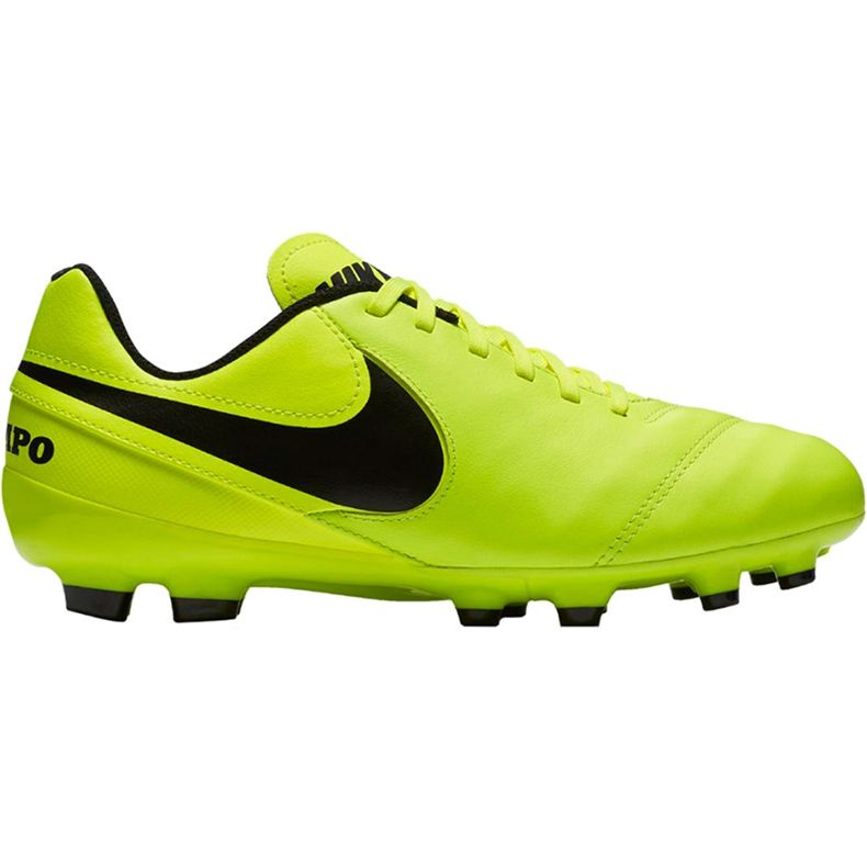 Nike Tiempo Legend Vi Fg Jr 819186 707 fotbollsskor gul