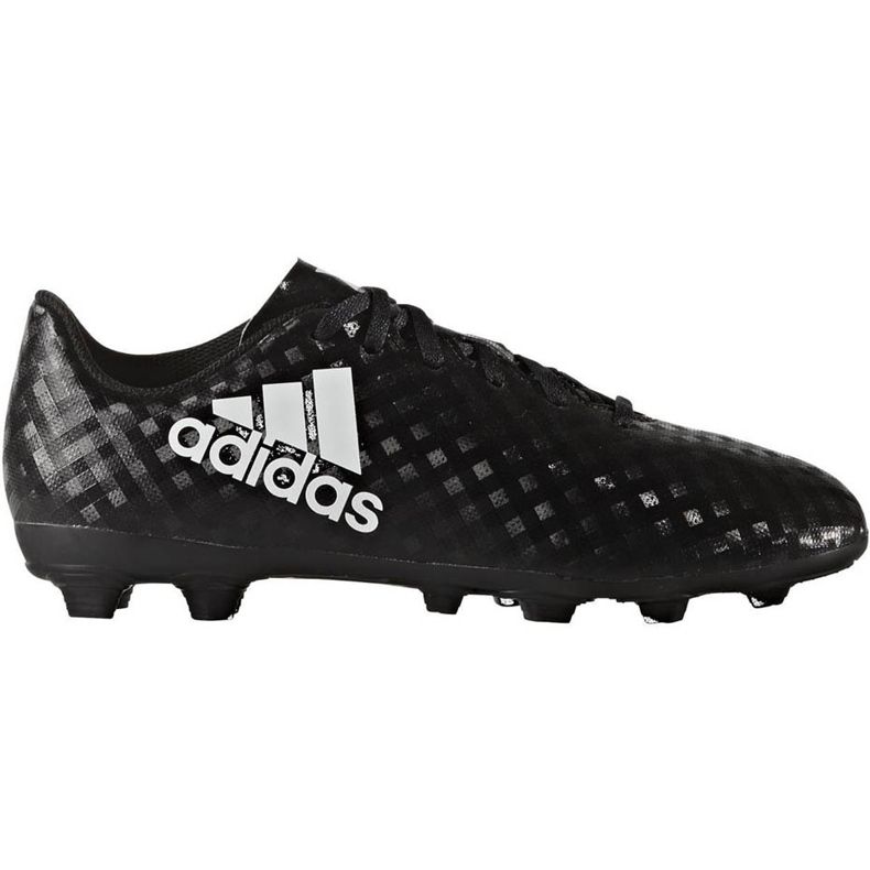 Adidas X 16.4 FxG Jr BB1045 fotbollsskor svart svart