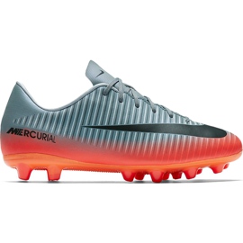 Nike Mercurial Victory 6 CR7 Ag Pro Jr 878643 001 fotbollsskor grå