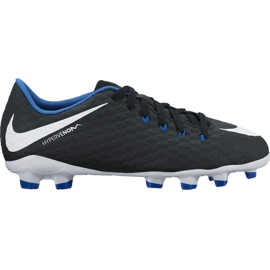 Nike Hypervenom Phelon Iii Fg Jr 852595 002 fotbollsskor svart svart