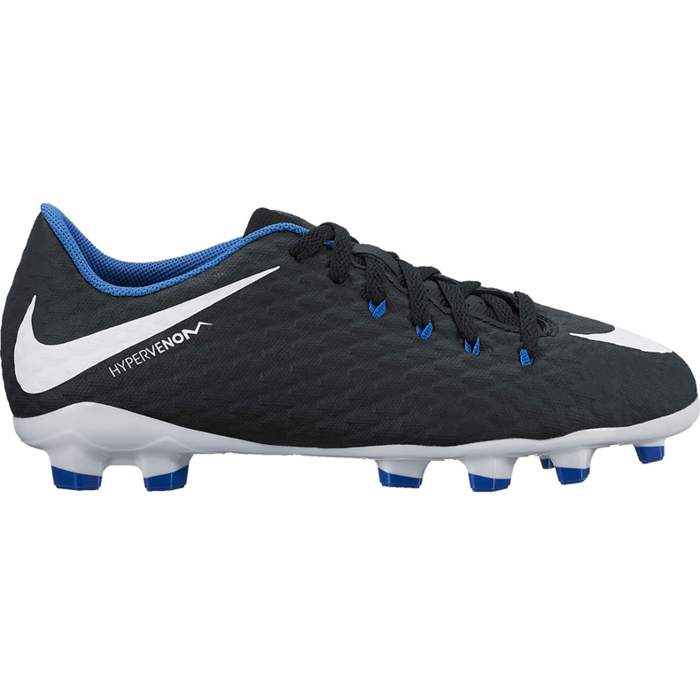 Nike Hypervenom Phelon Iii Fg Jr 852595 002 fotbollsskor svart svart