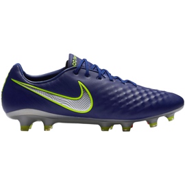 Nike Magista Opus Ii Fg 843813 409 fotbollsskor marinblå