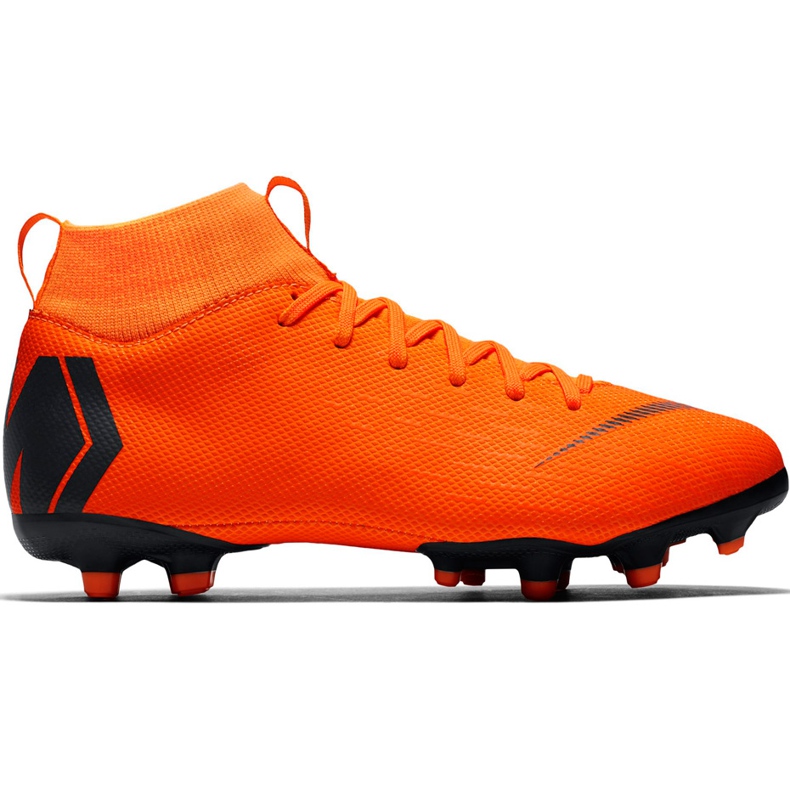 Nike Mercurial Superfly 6 Academy Mg Jr AH7337 810 fotbollsskor mångfärgad orange