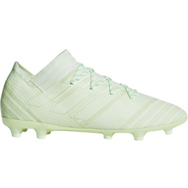 Adidas Nemeziz 17.2 Fg CP8973 fotbollsskor grön grön