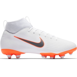Nike Mercurial Superfly 6 Academy Mg Jr AH7337 107 fotbollsskor mångfärgad vit