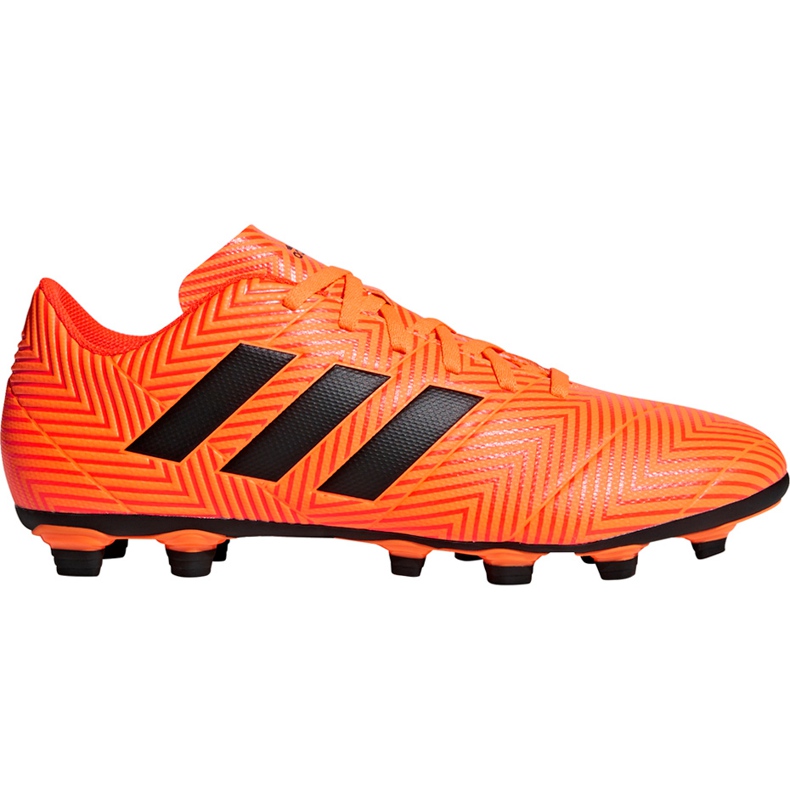 Adidas Nemeziz 18.4 FxG DA9594 fotbollsskor mångfärgad orange
