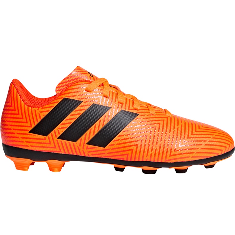 Adidas Nemeziz 18.4 FxG Jr DB2355 fotbollsskor mångfärgad orange