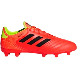 Adidas Copa 18.2 Fg DB2444 fotbollsskor röd