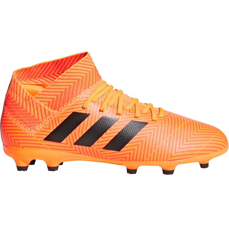 Adidas Nemeziz 18.3 Fg Jr DB2352 fotbollsskor mångfärgad orange