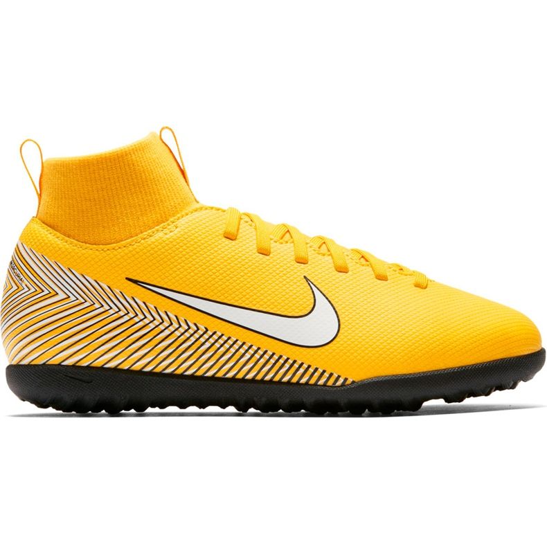 Nike Mercurial Superfly X 6 Club Neymar Tf Jr AO2894 710 fotbollsskor mångfärgad gul