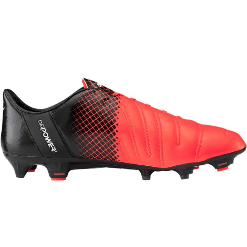 Fotbollsskor Puma evoPower 1.3 Lth Fg 103850 01 mångfärgad orange