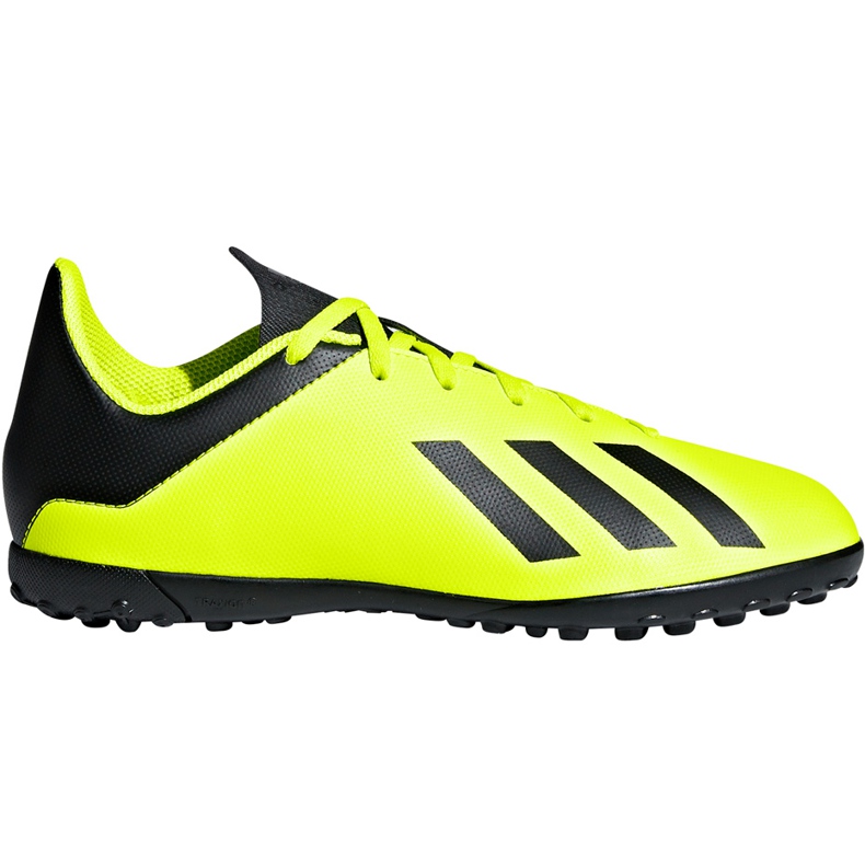 Adidas X Tango 18.4 Tf Jr DB2435 fotbollsskor gul gul