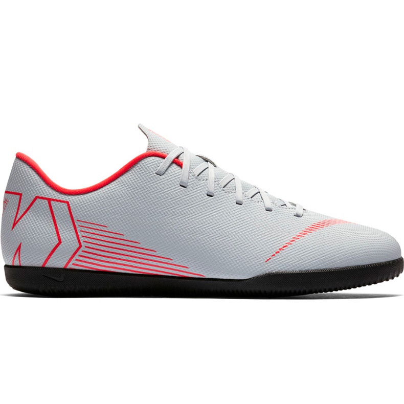 Nike Mercurial Vapor X 12 Club Ic Jr AH7354 060 fotbollsskor mångfärgad grå