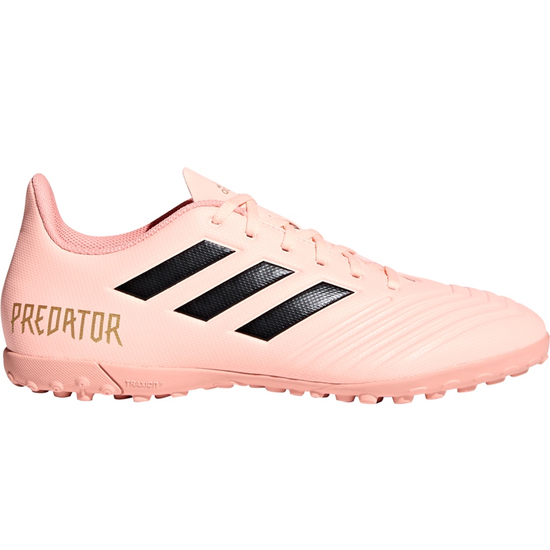 Adidas Predator Tango 18.4 Tf DB2142 fotbollsskor mångfärgad rosa