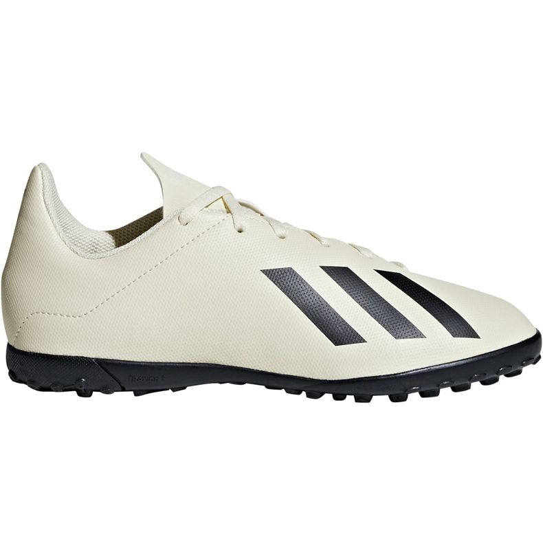 Adidas X Tango 18.4 Tf Jr DB2436 fotbollsskor mångfärgad beige