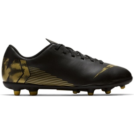 Nike Mercurial Vapor 12 Club Mg Jr AH7350 077 fotbollsskor mångfärgad svart