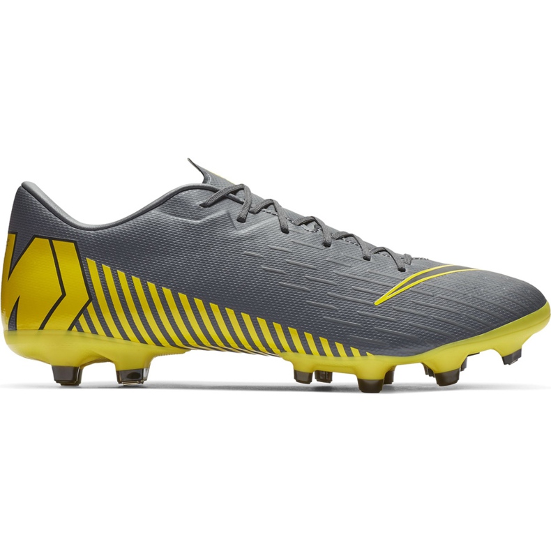 Nike Mercurial Vapor 12 Academy Mg AH7375 070 fotbollsskor svart grå