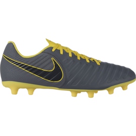 Nike Tiempo Legend 7 Club Mg AO2597 070 fotbollsskor svart grå