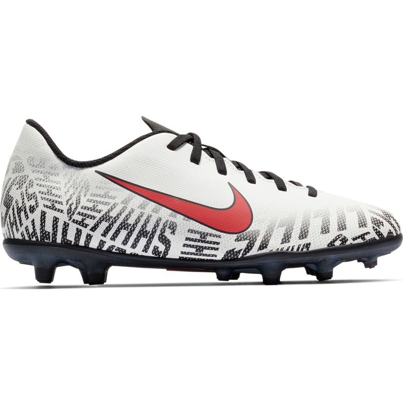 Mercurial Nike Neymar Vapor 12 Club Fg Jr AV4762 170 fotbollsskor mångfärgad vit