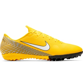 Nike Mercurial Vapor X 12 Academy Neymar Tf AO3121 710 fotbollsskor gul