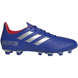 Fotbollsskor adidas Predator 19.4 FxG blå BB8113 mångfärgad