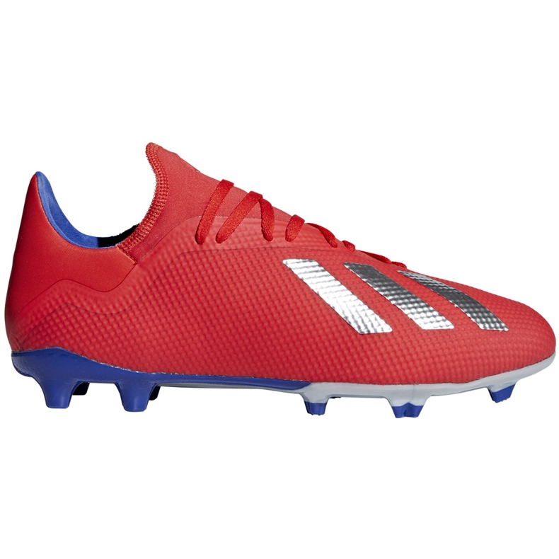 Adidas X 18.3 Fg fotbollsskor röda BB9367 mångfärgad