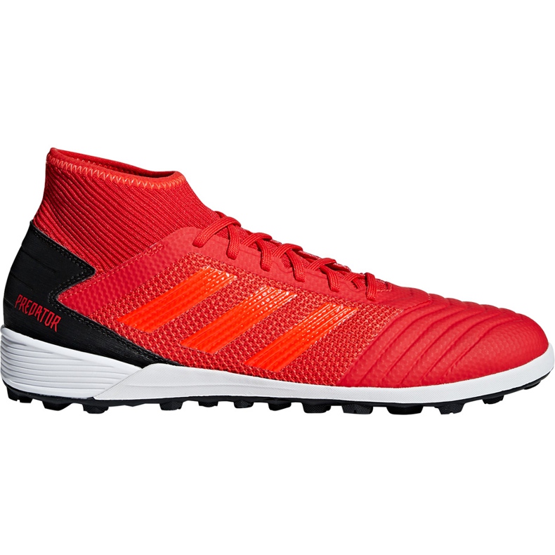 Adidas Predator Tango 19.3 Tf D97962 fotbollsskor röd röd