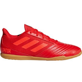 Fotbollsskor adidas Predator 19.4 I Sala röd D97976 mångfärgad