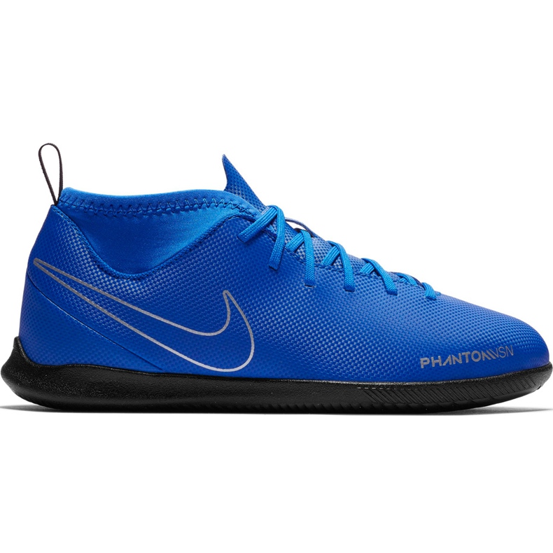 Nike Phantom Vsn Club Df Ic Jr AO3293 400 fotbollsskor blå blå