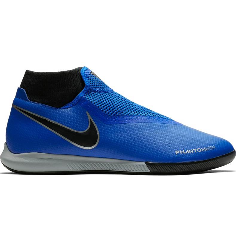 Nike Phantom Vsn Academy Df Ic AO3267 400 fotbollsskor blå