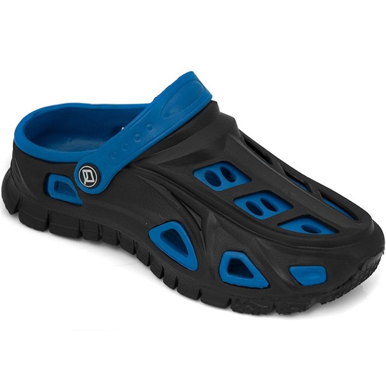 Aqua-Speed ​​Miami svart marinblå 01 tofflor för barn