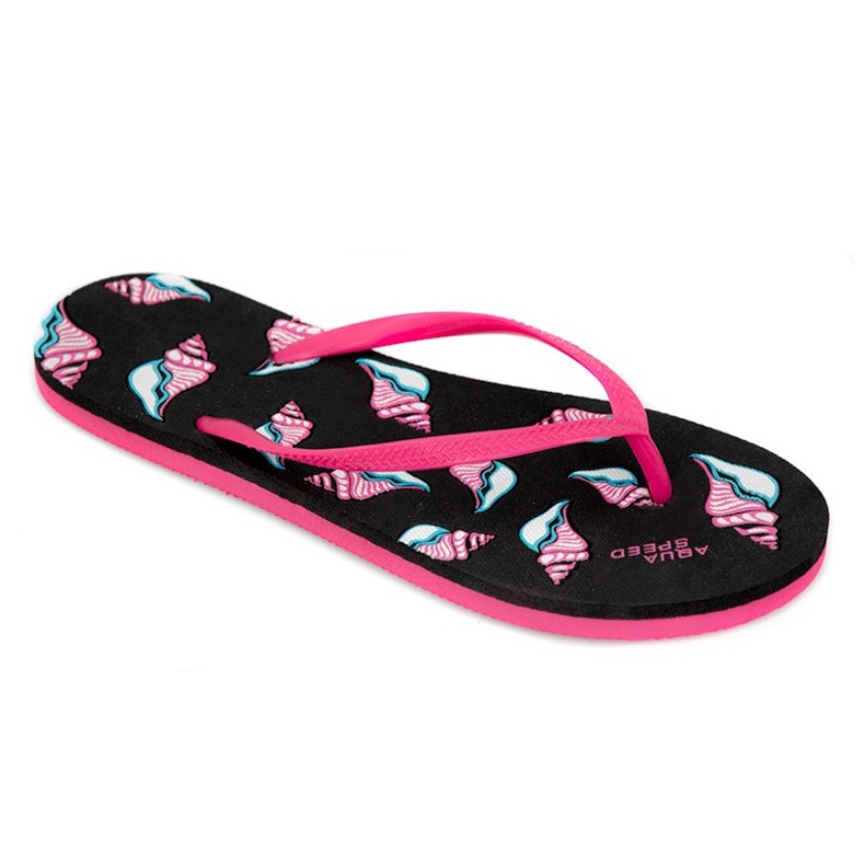 Aqua-Speed ​​Napoli tofflor brunrosa 07